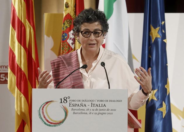 La ministra de Asuntos Exteriores, Unión Europea y Cooperación de España, Arancha González