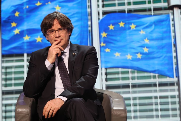 El expresidente de la Generalitat de Catalunya, Carles Puigdemont