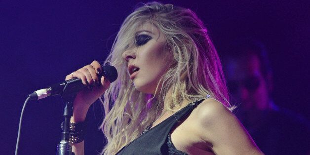 FORT LAUDERDALE, FL - SEPTEMBER 27: Taylor Momsen of The Pretty Reckless performs at Revolution on September 27, 2013 in Fort Lauderdale, Florida. (Photo by Larry Marano/Getty Images)