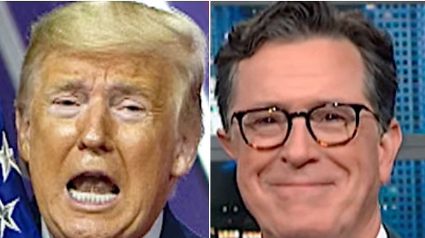 Stephen Colbert Goes Silent For 20 Seconds When Audience Can’t Stop Jeering Trump