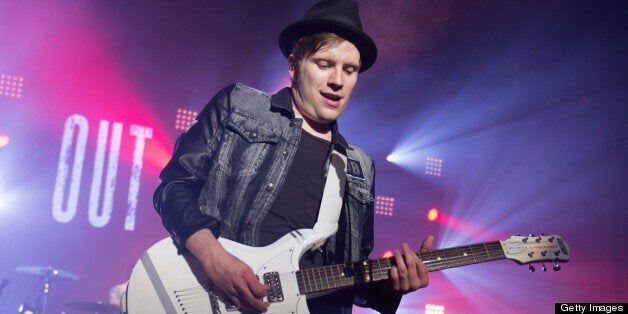 MILWAUKEE, WI - MAY 14: Patrick Stump of Fall Out Boy performs during the Save Rock and Roll Tour opener at The Rave on May 14, 2013 in Milwaukee, Wisconsin. (Photo by Daniel Boczarski/Getty Images)