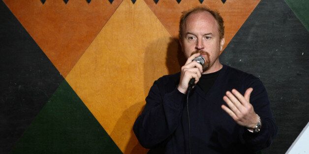 NEW YORK - MAY 04: Comedian Louis C.K. performs on stage at the 8th Annual Evening Of Laughter in tribute to Madeline Kahn at Carolines On Broadway on May 4, 2009 in New York City. (Photo by Neilson Barnard/Getty Images)
