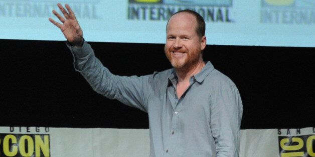 SAN DIEGO, CA - JULY 20: Writer/director Joss Whedon speaks onstage at Marvel Studios 'Thor: The Dark World' and 'Captain America: The Winter Soldier' during Comic-Con International 2013 at San Diego Convention Center on July 20, 2013 in San Diego, California. (Photo by Kevin Winter/Getty Images)