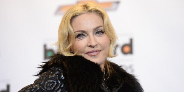 LAS VEGAS, NV - MAY 19: Madonna poses in the press room during the 2013 Billboard Music Awards at the MGM Grand Garden Arena on May 19, 2013 in Las Vegas, Nevada. (Photo by Jason Merritt/Getty Images)