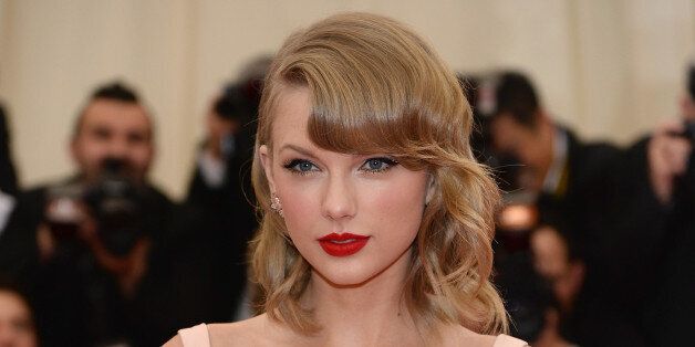 NEW YORK, NY - MAY 05: Musician Taylor Swift attends the 'Charles James: Beyond Fashion' Costume Institute Gala at the Metropolitan Museum of Art on May 5, 2014 in New York City. (Photo by Dimitrios Kambouris/Getty Images)