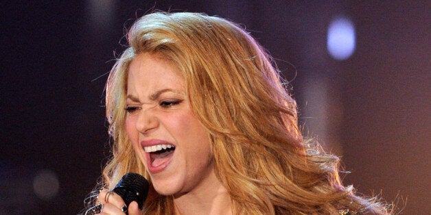 LAS VEGAS, NV - MAY 18: Singer Shakira performs onstage during the 2014 Billboard Music Awards at the MGM Grand Garden Arena on May 18, 2014 in Las Vegas, Nevada. (Photo by Ethan Miller/Getty Images)