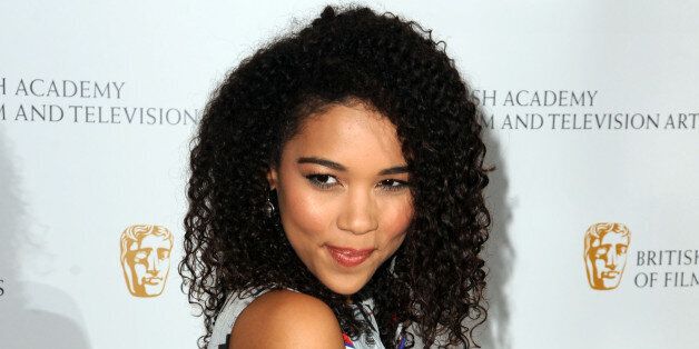 LONDON, UNITED KINGDOM - NOVEMBER 25: Alexandra Shipp of Nickelodeon's House of Anubis attends 2012 Children's BAFTA Awards at Hilton Park Lane on November 25, 2012 in London, England. (Photo by Eamonn McCormack/Getty Images For Nickelodeon)
