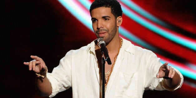 LOS ANGELES, CA - JULY 16: Host Drake performs onstage during the 2014 ESPYS at Nokia Theatre L.A. Live on July 16, 2014 in Los Angeles, California. (Photo by Kevin Winter/Getty Images)