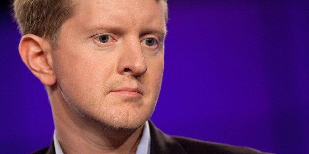 YORKTOWN HEIGHTS, NY - JANUARY 13: Contestant Ken Jennings attends a press conference to discuss the upcoming Man V. Machine