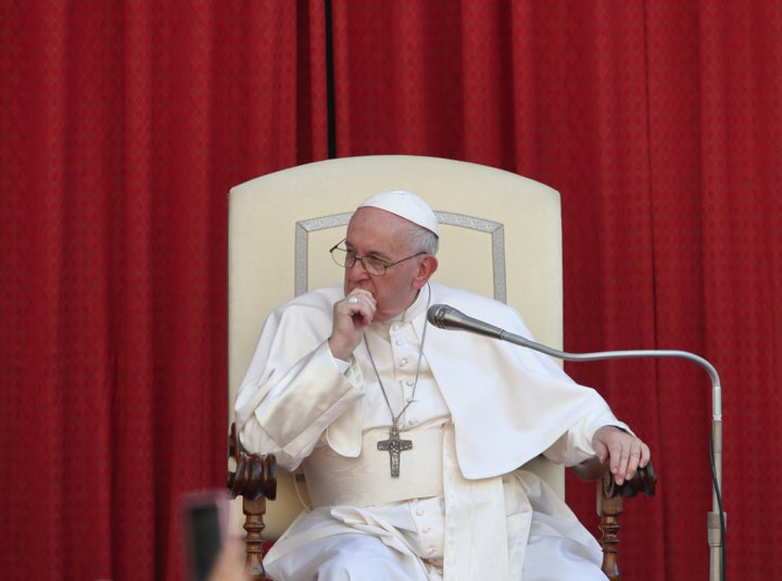 El papa Francisco, durante una audiencia