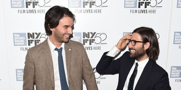 NEW YORK, NY - OCTOBER 09: (L-R) Director Alex Ross Perry and actor Jason Schwartzman attend the 'Listen Up, Phillip' premiere during the 52nd New York Film Festival at Alice Tully Hall on October 9, 2014 in New York City. (Photo by Andrew H. Walker/Getty Images)