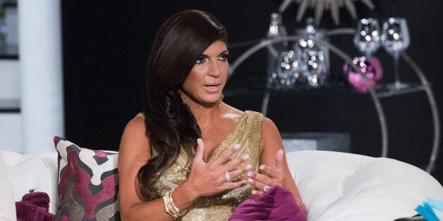 THE REAL HOUSEWIVES OF NEW JERSEY -- 'Reunion' -- Pictured: Teresa Giudice -- (Photo by: Charles Sykes/Bravo/NBCU Photo Bank via Getty Images)