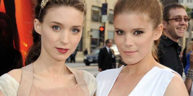 Actresses Rooney Mara (L) and Kate Mara arrive at the Los Angeles premiere of 'A Nightmare On Elm Street' held at Grauman's Chinese Theatre on April 27, 2010 in Hollywood, California. (Photo by Jeff Kravitz/FilmMagic)