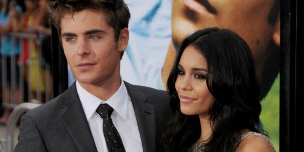 WESTWOOD, CA - JULY 20: Vanessa Hudgens and Zac Efron arrive at the World Premiere of 'Charlie St. Cloud' at the Regency Village Theatre on July 20, 2010 in Westwood, California. (Photo by Gregg DeGuire/FilmMagic)