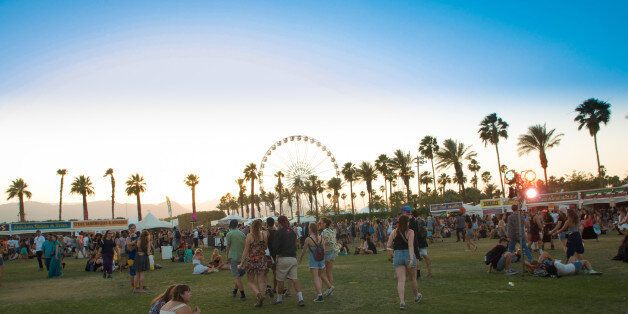 General atmosphere at the 2014 Coachella Music and Arts Festival on Sunday, April 13, 2014, in Indio, Calif. (Photo by Scott Roth/Invision/AP)