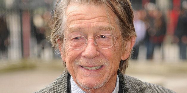 LONDON, ENGLAND - MARCH 17: John Hurt attends a Memorial Service for Sir Richard Attenborough at Westminster Abbey on March 17, 2015 in London, England. (Photo by Eamonn McCormack/WireImage)