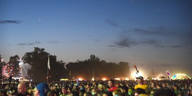 MANCHESTER, TN - JUNE 14: A general view of atmosphere during the Billy Joel performance at the 2015 Bonnaroo Music & Arts Festival - Day 4 on June 14, 2015 in Manchester, Tennessee. (Photo by Jason Merritt/Getty Images)