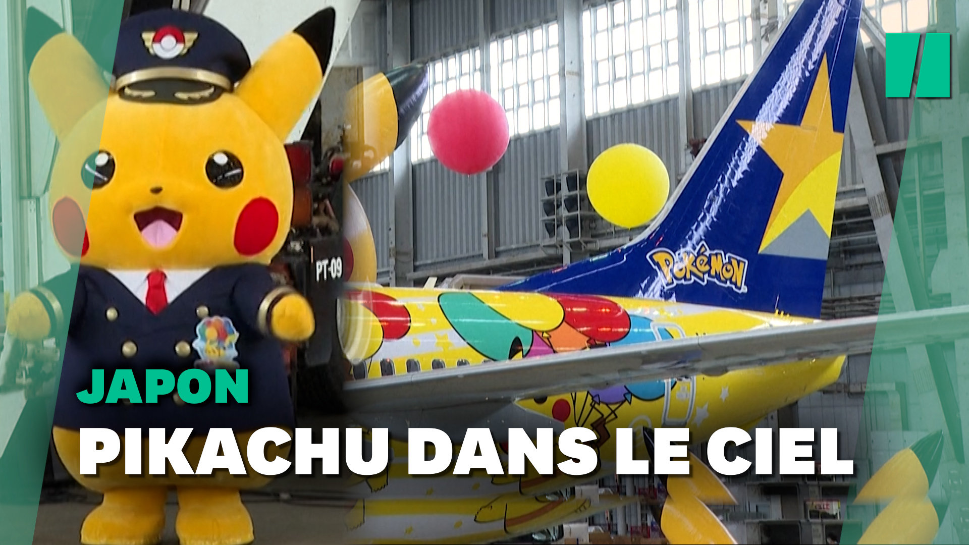 Un avion Pokémon inauguré au Japon par cette compagnie aérienne