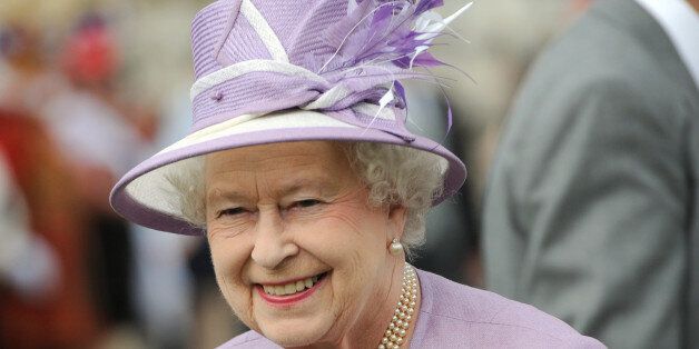 LONDON, UNITED KINGDOM - MAY 29: Queen Elizabeth II during a garden party at Buckingham Palace on May 29, 2012 in London, England. (Photo by Anthony Devlin - WPA Pool /Getty Images)