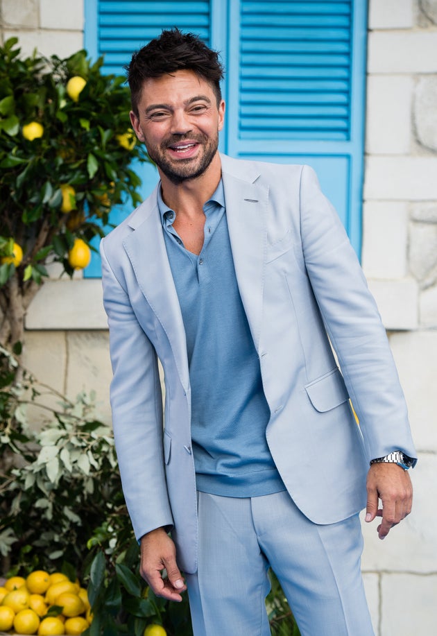 Dominic at the UK premiere of Mamma Mia! Here We Go Again!