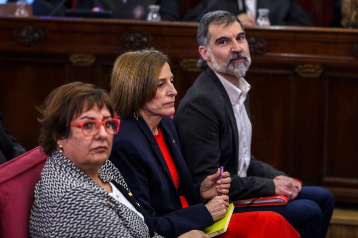 Bassa, Forcadell y Cuixart