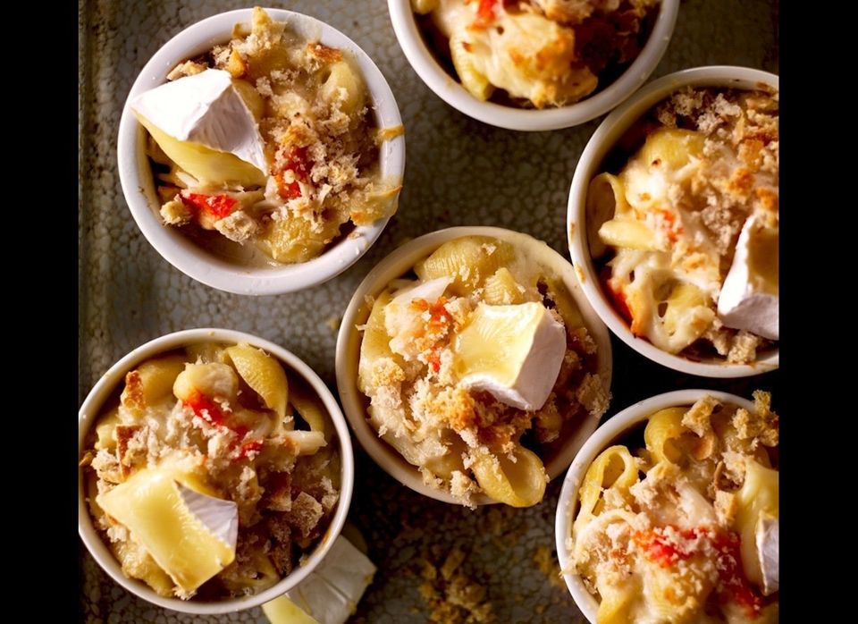 Macaroni and Brie with Crab