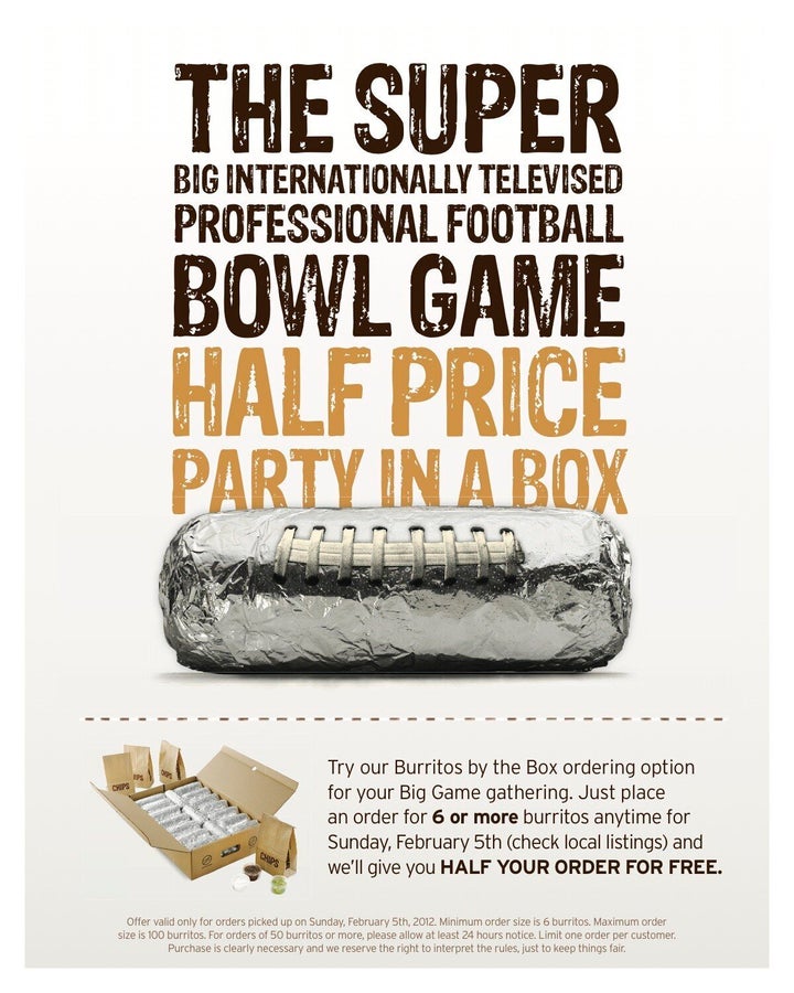 News: Chipotle Hides $1 Million in Burritos in TV Ads During Basketball  Games