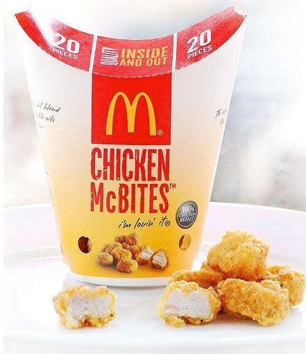 Chicken mcbites hotsell