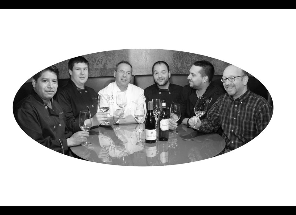 Roberto Rodriguez, Jordan Weinberg, Chef/Owner Michael Ginor, Paul Ingargiola, Steve Londono, Brad Haskel