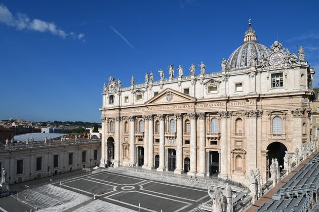La basilique Saint-Pierre au Vatican, photographiée le 9 juin 2021.