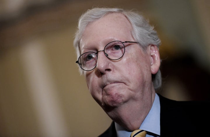 Senate Minority Leader Mitch McConnell (R-Ky.) led the GOP effort against the Biden administration’s coronavirus relief package. His state saw an annual 83.4% growth in personal income after its passage.