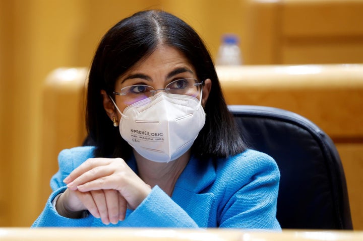 La ministra de Sanidad, Carolina Darias.