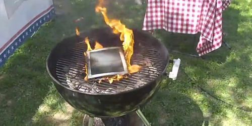 Grilled iPad: BBQ Techies Fire Up Apple Gadget | HuffPost Life