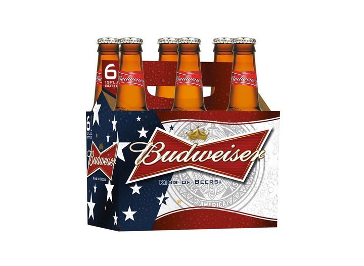 Budweiser Folds of Honor Military Pint Glass