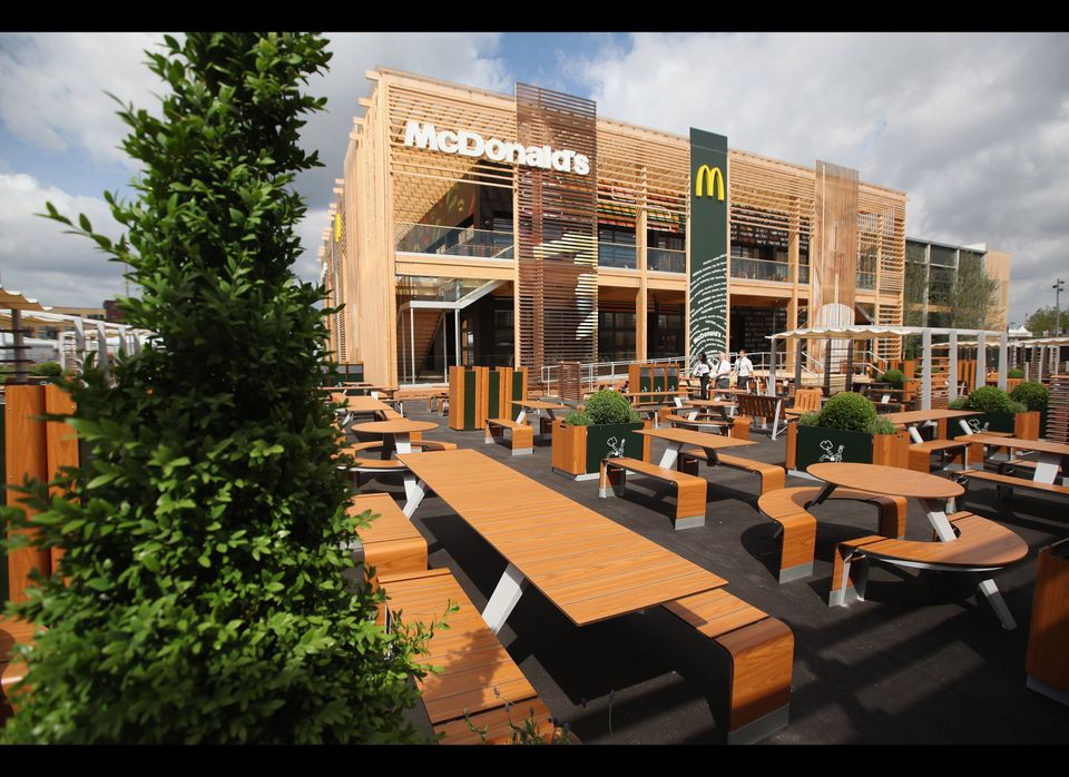 McDonald's Flagship Olympic Park Restaurant Prepares For Opening