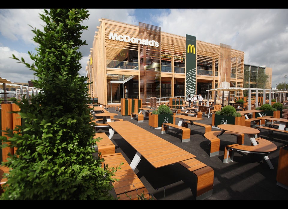 McDonald's Flagship Olympic Park Restaurant Prepares For Opening