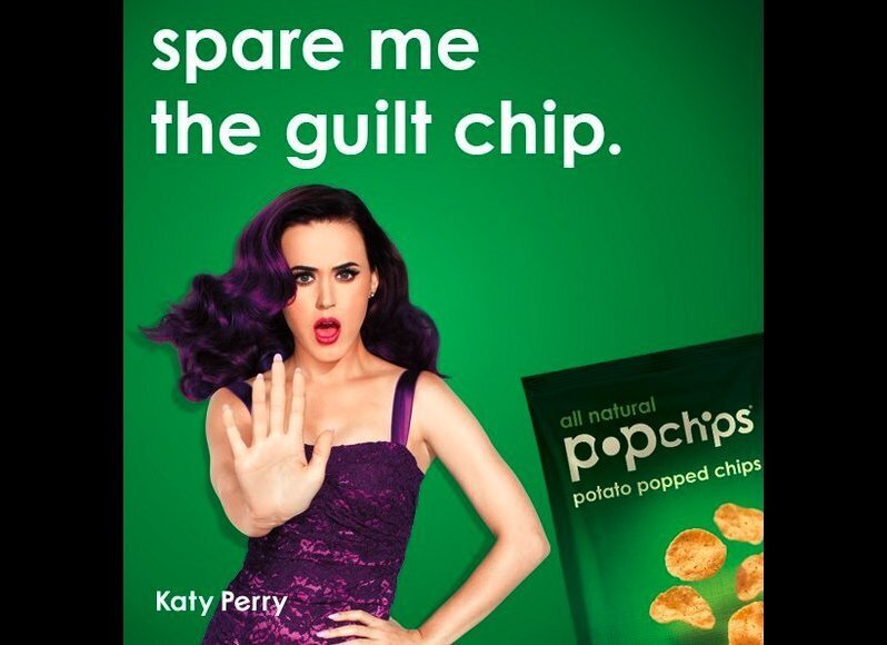 katy perry popchips ad nothing fake about em