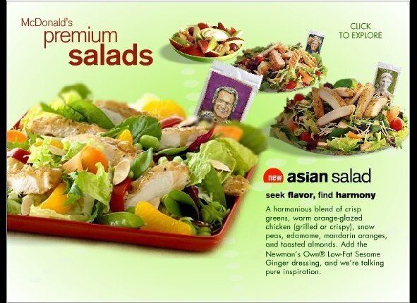 McDonald's: Premium Salad Line