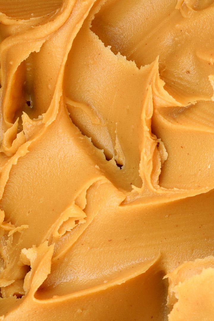 description 1 Textured close-up of peanut butter spread. | date 2007-02-06 | source : http://freestock. ca/food_drink_g37-peanut_butter_ ... 