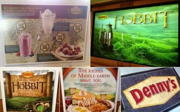 Denny's Canada: New 'The Hobbit' Menu Items - Foodology