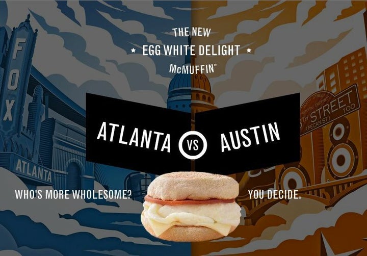 Egg White Delight McMuffin McDonald's Testing Lower Calorie Breakfast