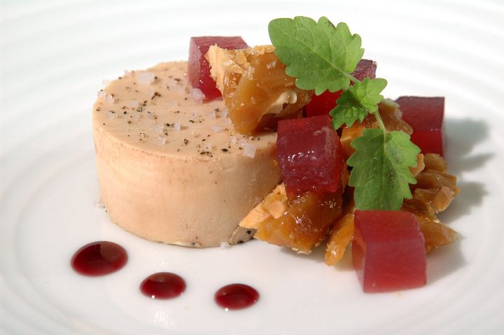 foie gras with beet gelee 2