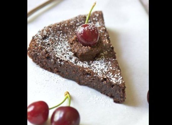Chocolate Cherry Gateau with Coco Creme Fraiche (User-Submitted)