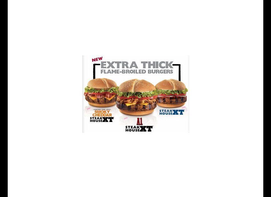 Ad: Burger King Smoky Cheddar Steakhouse XT Burger