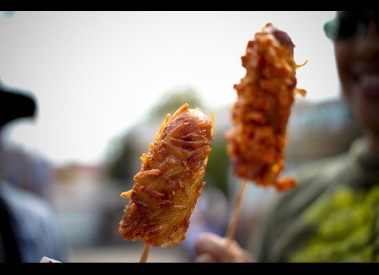 Hash Brown Hot Dog - San Diego County Fair