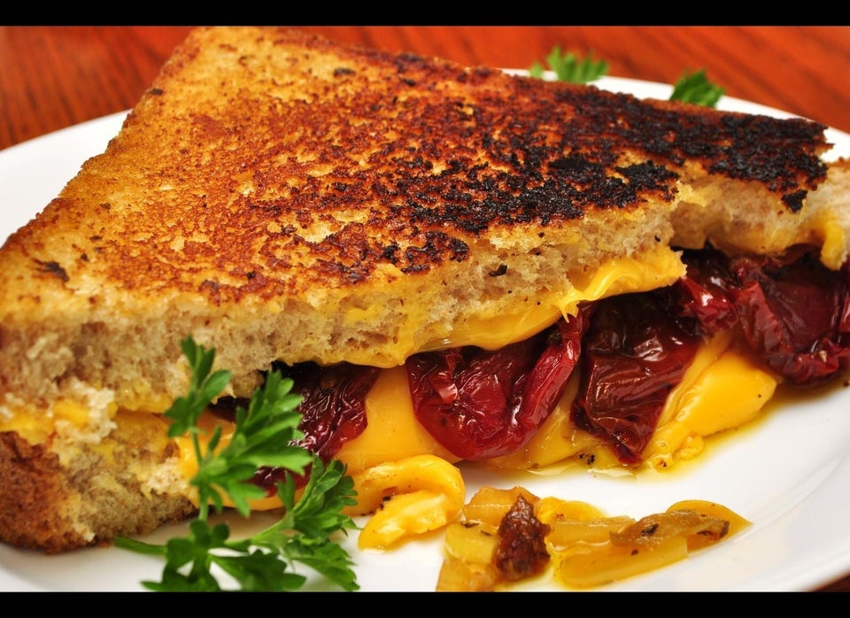 Grilled Cheese With Sun-Dried Tomatoes