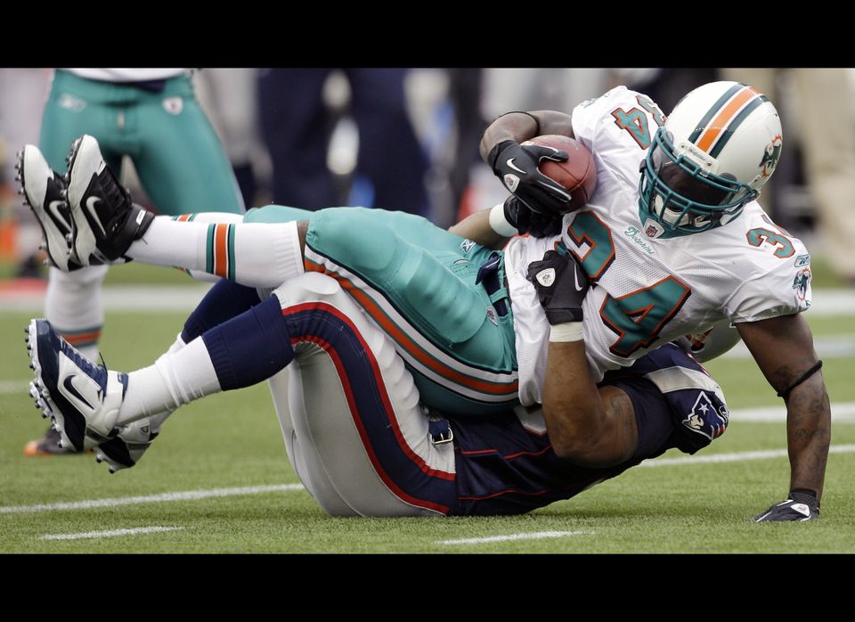 Ricky Williams, Running Back for Miami Dolphins (NFL)