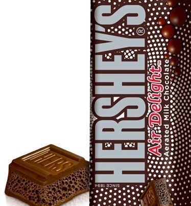 Hershey's Kisses Air Delight Aerated Milk Chocolate & Notes During MLB's  Break