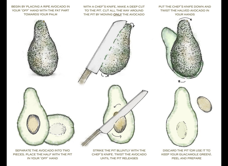 Technique: Opening an Avocado