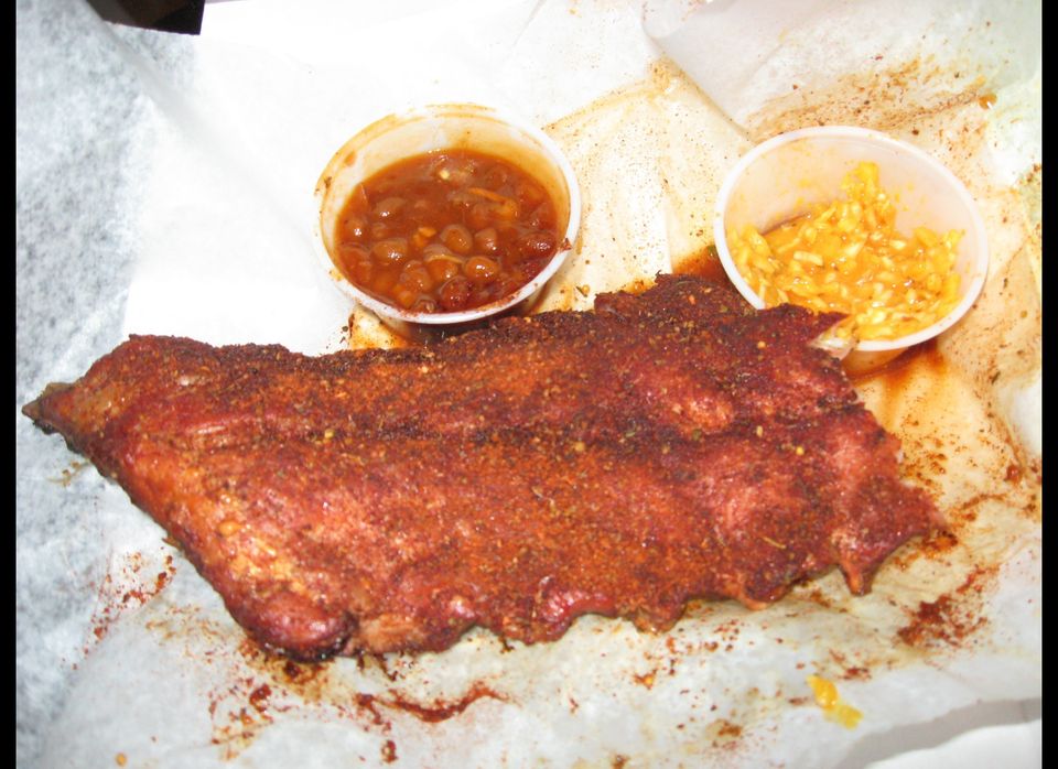Pork Ribs ($17.50) at Rendezvous, Memphis, TN